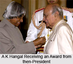 A K Hangal, Bollywood Actor
