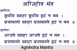 Agnihotra, Indian Ceremony