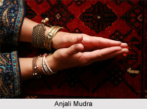 Namaskar and Anjali Mudra
