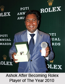 Ashok Kumar, Indian Golf Player