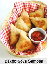 Soya Samosa, Indian Snacks