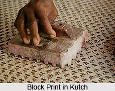 Hand Block Printing in Kutch