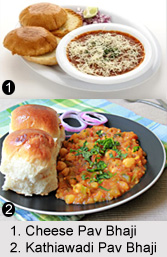 Pav Bhaji, Indian Snacks