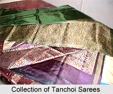 Tanchoi Sarees, Sarees of North India