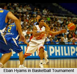 Eban Hyams, Indian Basketball Player