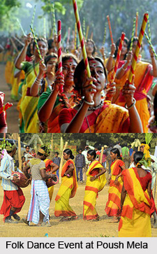 Poush Mela at Santiniketan, West Bengal