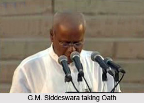 Gowdar Mallikarjunappa Siddeswara, Indian Politician