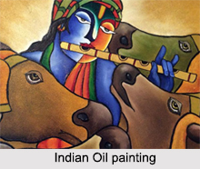 Indian Oil Painting, Indian Paintings