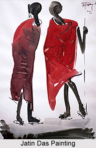 Jatin Das, Indian Painter