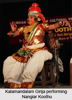 Kalamandalam Girija, Koodiyattam Artist