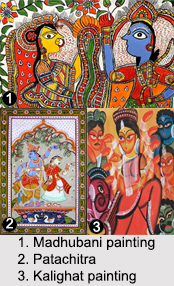 Paintings of Eastern India, Indian Paintings
