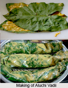 Aluchi Vadi, Indian Snacks