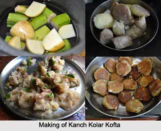 Kanchkolar Kofta Curry, West Bengal Cuisine
