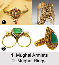 Mughal Jewellery for Arm and Foot, History of Indian Jewellery