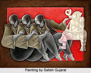 Satish Gujral, Indian Painter
