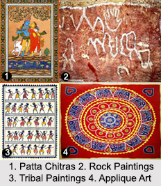 Paintings of Odisha, Indian Paintings