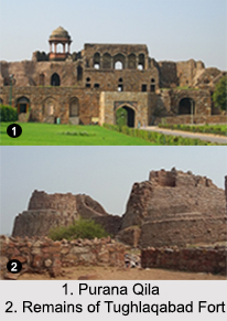 Forts in National Capital Territory of Delhi