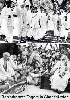 Rabindranath and Santiniketan