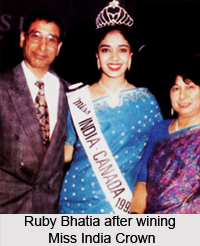 Ruby Bhatia, Indian Model