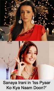 Sanaya Irani, Indian Television Actress