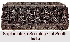 Saptamatrika Sculptures of South India