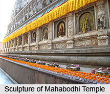 Sculpture of Mahabodhi Temple