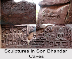 Son Bhandar Caves, Rajgir, Bihar