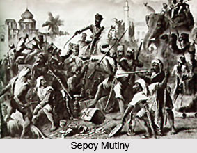 Disintegration of Indian Kingdoms, Sepoy Mutiny, 1857