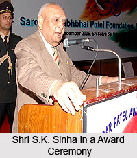Lt. Gen. S.K. Sinha, Former Governor of Jammu & Kashmir