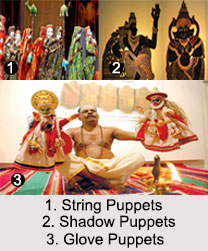 Indian Puppetry, Indian Dances