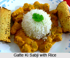 Gatte Ki Sabji