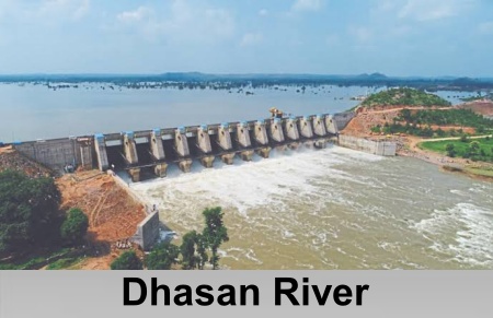 Dhasan River - Geography of India IndiaNetzone