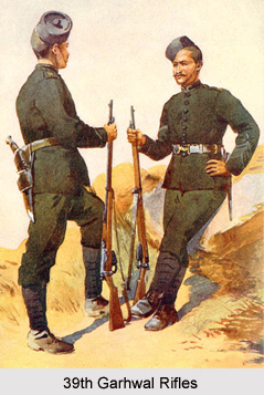 39th Garhwal Rifles, Bengal Army