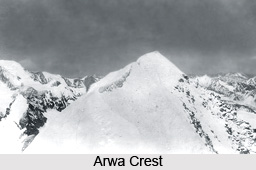 Arwa Group of Mountain Peaks, Uttarakhand