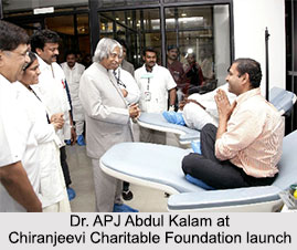 Political Career and Humanitarian Works of Chiranjeevi