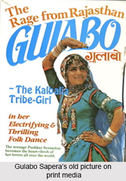 Gulabo Sapera, Indian Folk Dancer