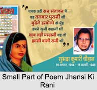Subhadra Kumari Chauhan, Indian Poetess