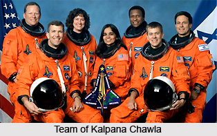 Kalpana Chawla in NASA, Indian astronaut