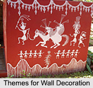 Wall Decoration, Indian Tribal Art