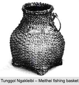 Fishing Baskets of Meitheis, Valley of Manipur