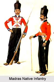 4th Madras Native Infantry, Madras Army