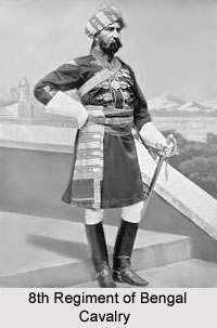 8th Regiment of Bengal Cavalry, Bengal Army