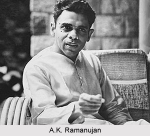 A.K. Ramanujan, Indian Writer