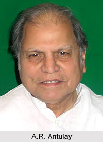 A.R. Antulay, Indian Politician