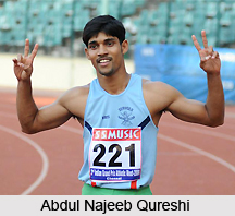 Abdul Najeeb Qureshi, Indian Sprinter