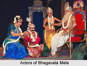 Actors in Bhagavata Mela
