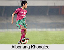 Aiborlang Khongjee, Indian Football Player