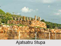 Ajatsatru Stupa, Rajgir, Bihar