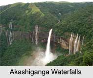 Akashiganga Falls, Assam