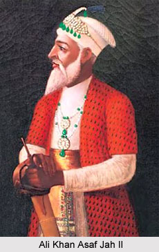 Ali Khan Asaf Jah II, Nizam of Hyderabad